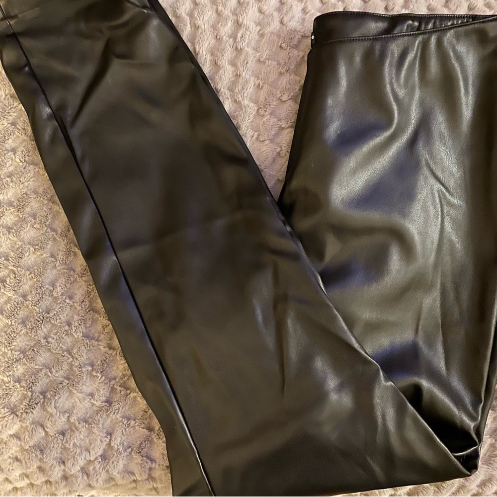 VENUS faux leather pants, size 10
